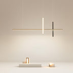 Lampadario a LED lungo minimalista moderno