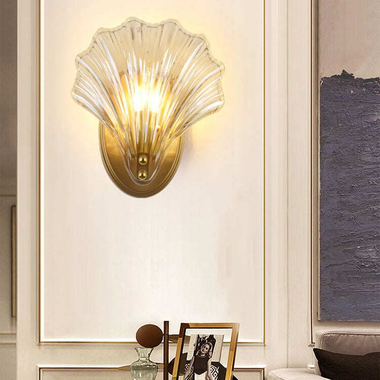 Applique Creativa in Vetro con 1 Luce
