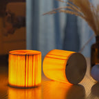 Lampada da Tavolo Notturna Touch LED in Legno Creativo