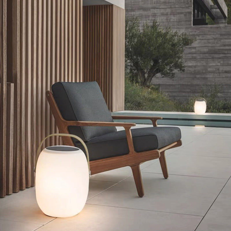 Luce Decorativa LED Portatile a Pannello Solare Impermeabile da Esterno