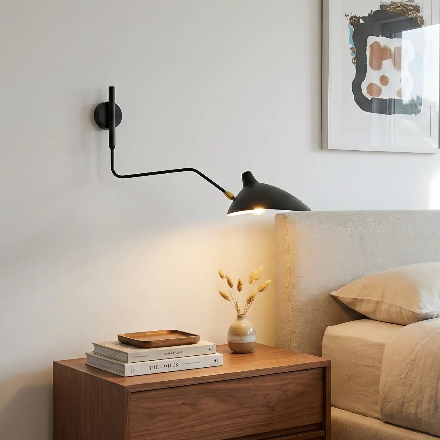 Lampada da Parete Chic a Doppia Testa
