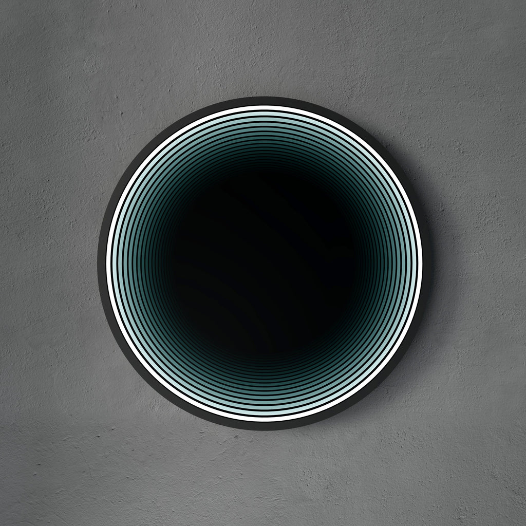 Specchio Circolare 3D con Luce