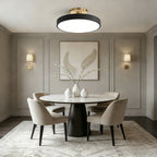Lampada da soffitto rotonda a incasso nordica