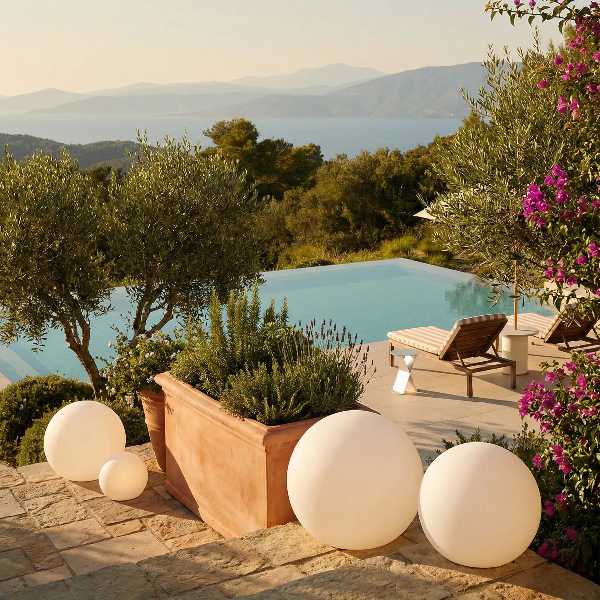 Luce da Giardino a Sfera Solare