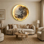 Lampada da Parete Moderna Rotonda Luna
