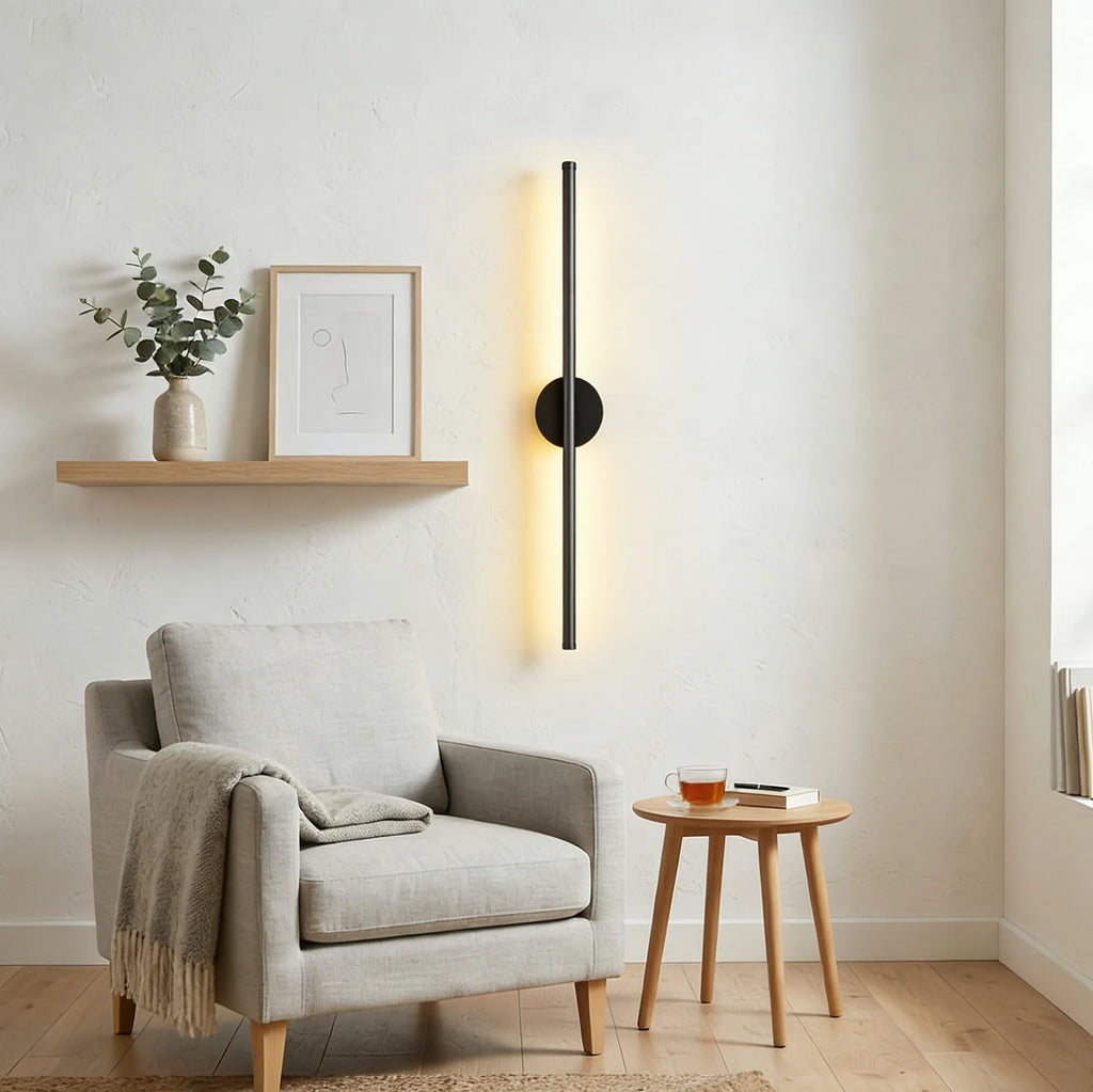 Faretto da Muro Metallico SlimLine Elegante