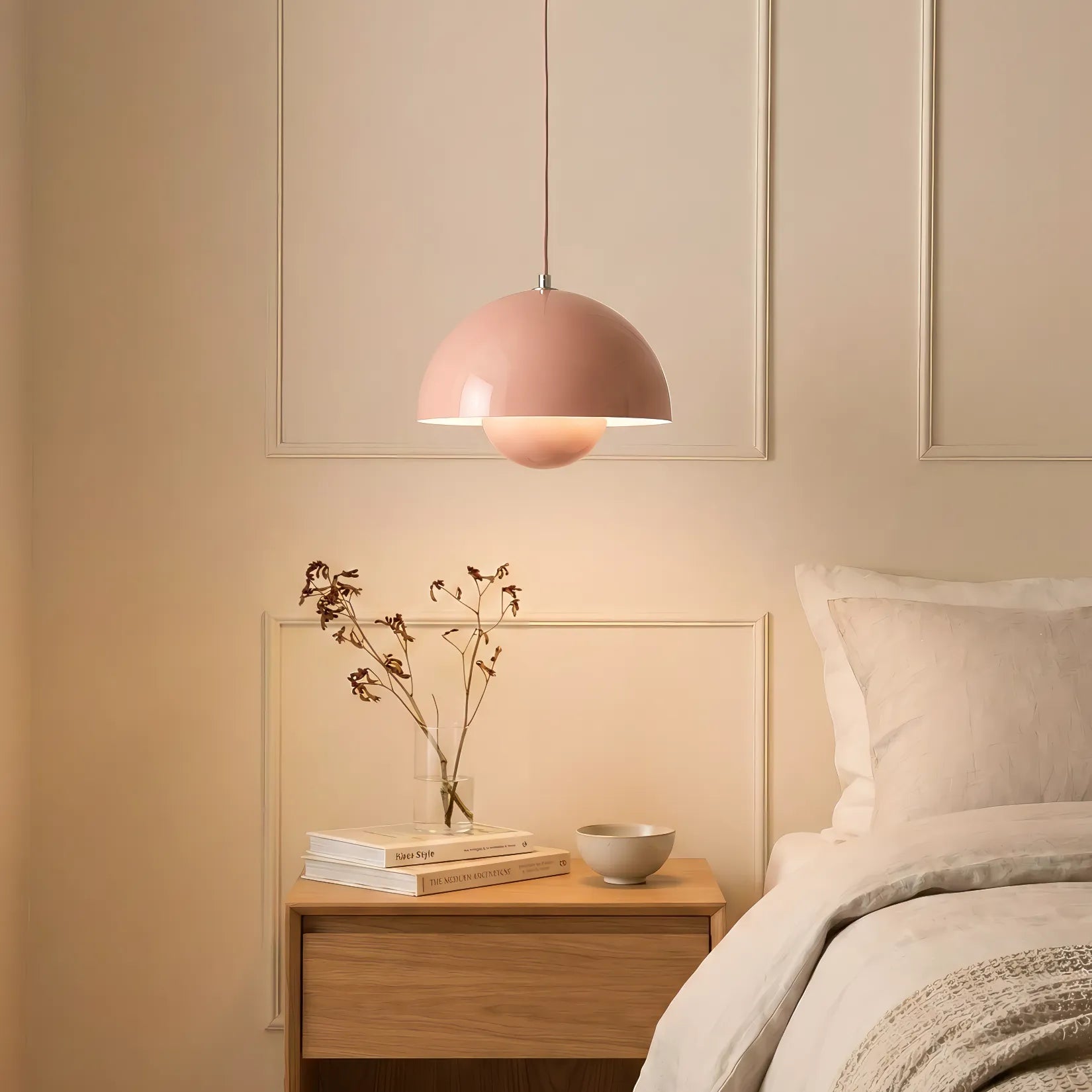 Lampadario Rotondo Colorato Moderno