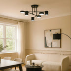 Nuova Luce da Soffitto Geometrica in Metallo