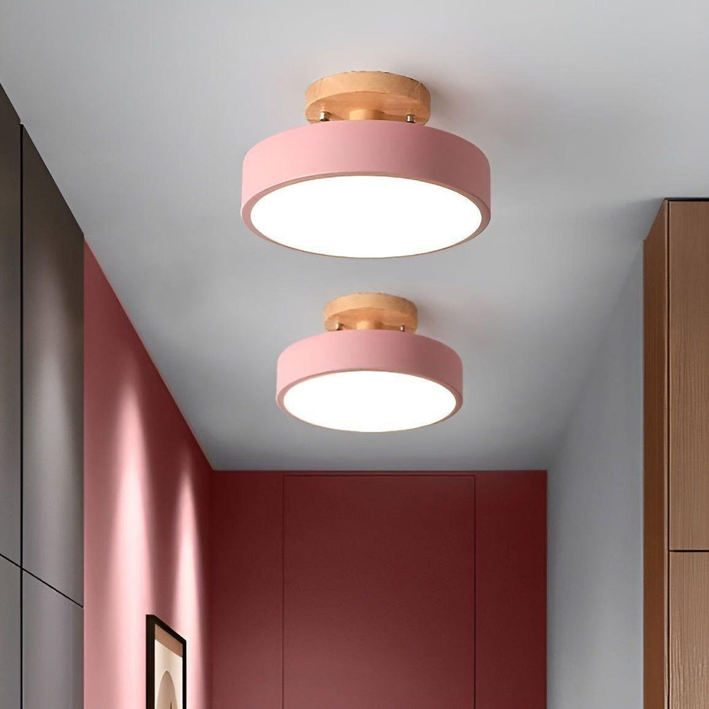 Norida Light - Lampada da soffitto rotonda in design italiano