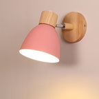 Applique a parete LED in legno a cono moderno minimalista | 1 luce