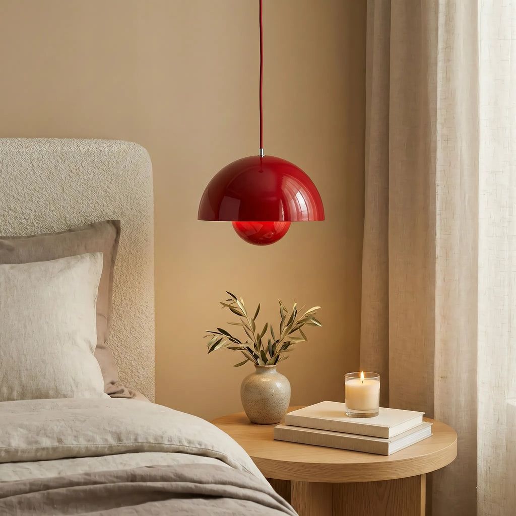 Lampadario Rotondo Colorato Moderno