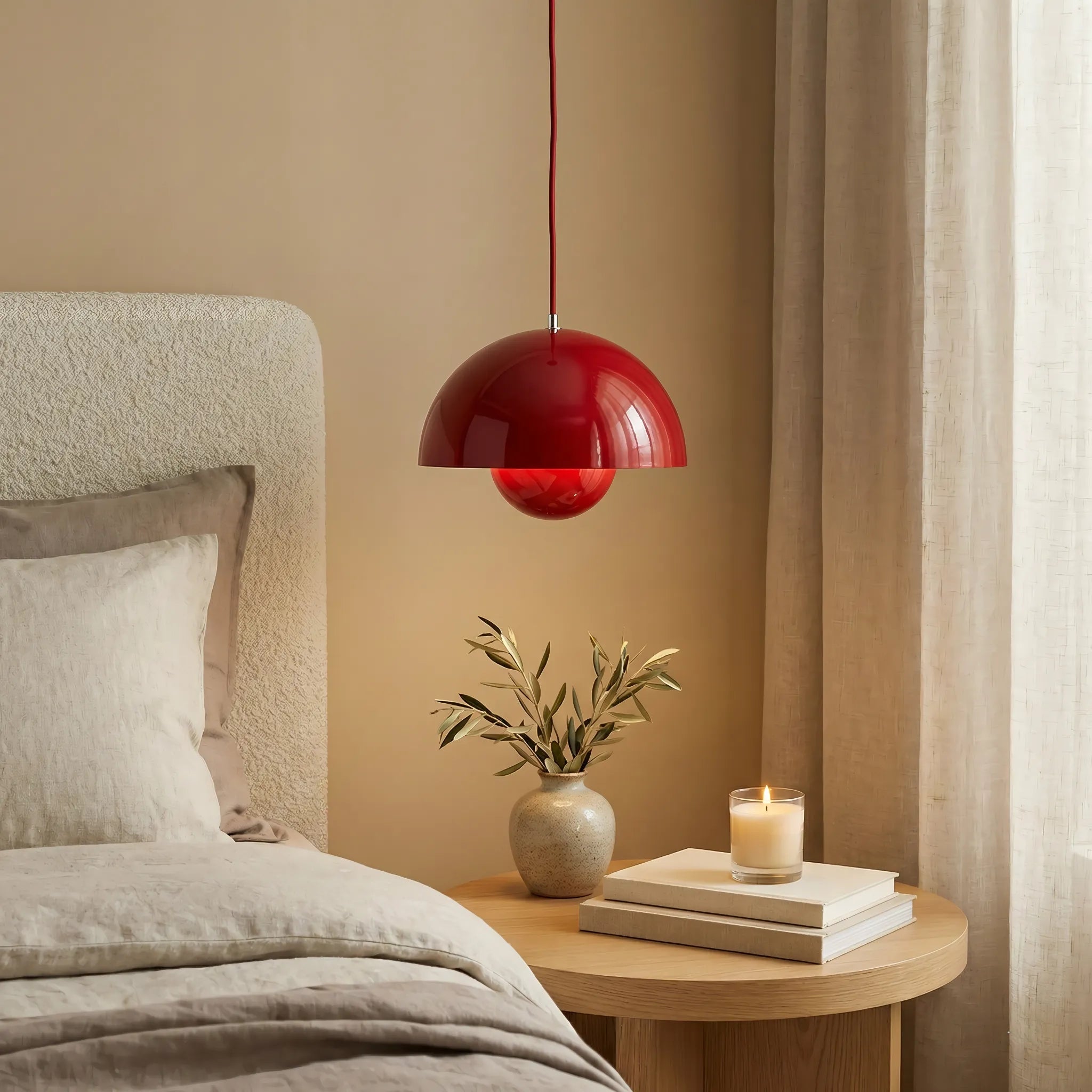 Lampadario Rotondo Colorato Moderno