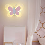 AeroLume - Lampada da parete LED a forma di farfalla per un tocco magico