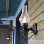 Applique da parete antica a kerosene 1 luce Retro