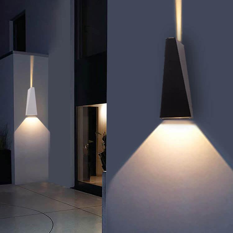 Applique a Muro LED 2 Luci Trapezoidale Moderna e Semplice