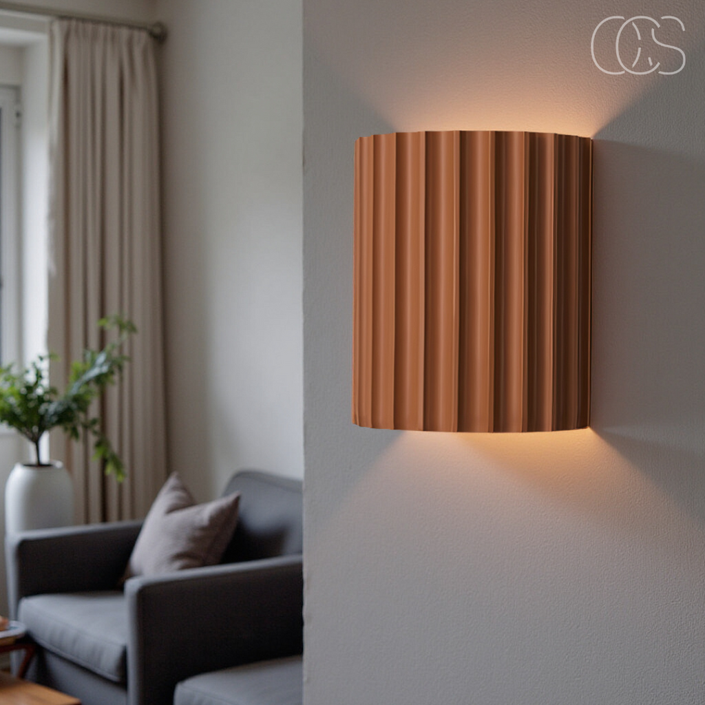 OCS - Lampada da Parete LED Minimalista - Luce Verso Il Basso & Verso L'Alto