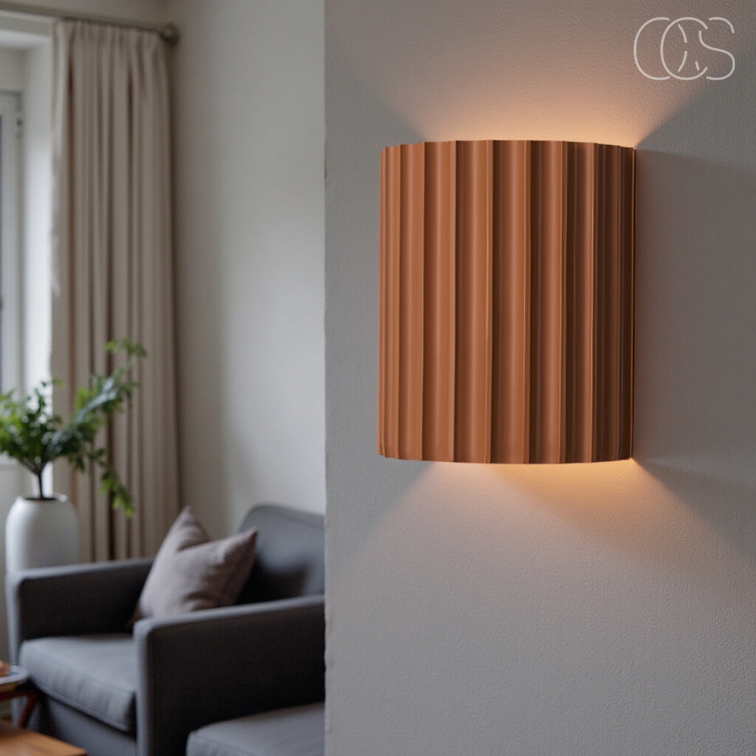 OCS - Lampada da Parete LED Minimalista - Luce Verso Il Basso & Verso L'Alto