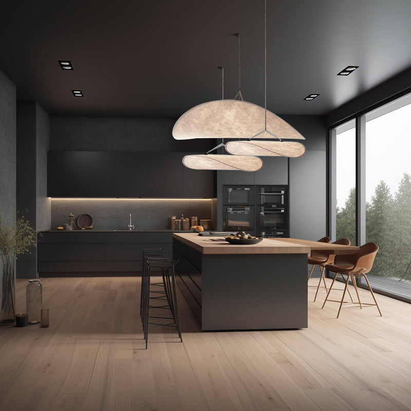 Lampade a Sospensione in Tessuto Nordic Chic