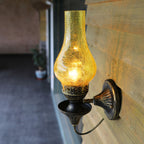 Applique da parete antica a kerosene 1 luce Retro