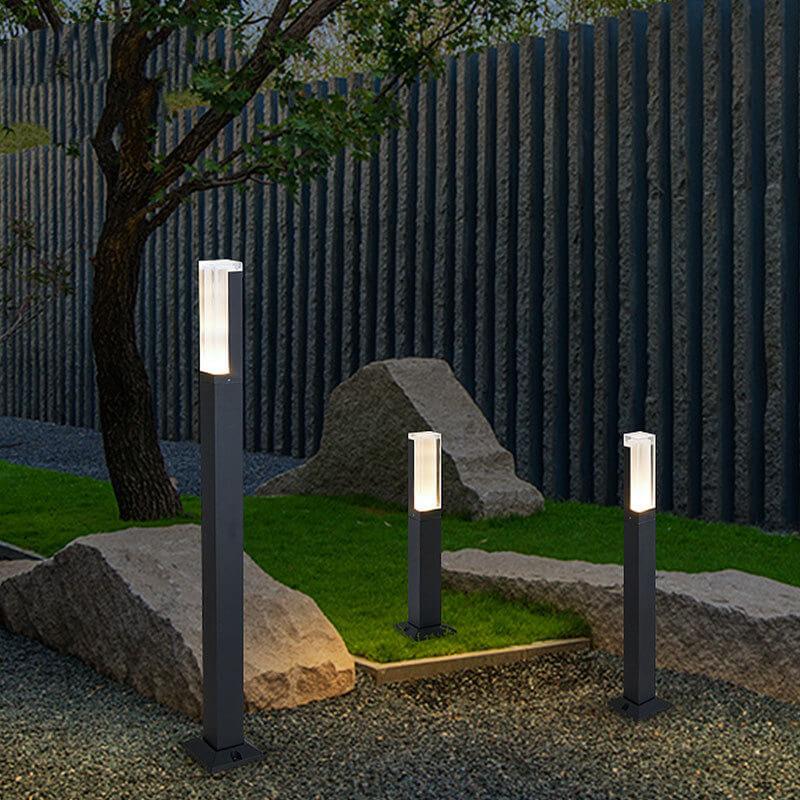 Colonna di Luce da Giardino LED Acrilico Impermeabile