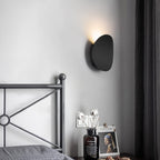 Lampada da Parete Minimalista Rotonda a LED da 1 Luce per Interni ed Esterni