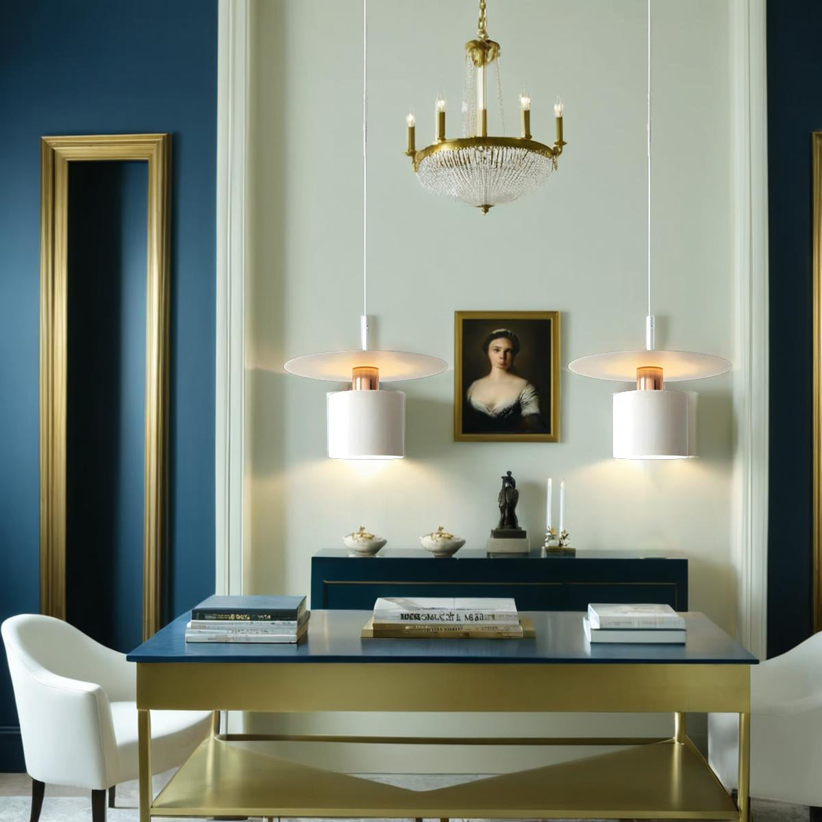 Lampada a Sospensione Moderna e Elegante Glarefusion