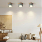 Lampada da soffitto LED cilindrica semplice nordica