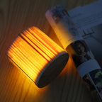 Lampada da Tavolo Notturna Touch LED in Legno Creativo