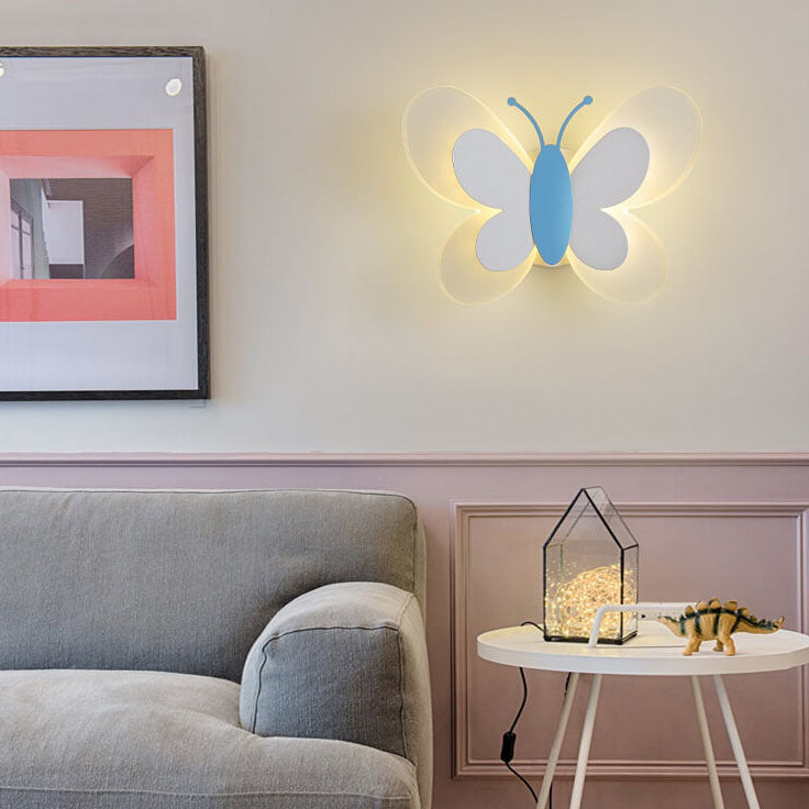 AeroLume - Lampada da parete LED a forma di farfalla per un tocco magico