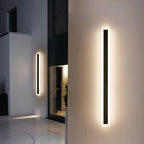 Lampada da Parete Esterno Waterproof LED Acrilica Minimalista a Forma di Barra Allungata con 1 Luce