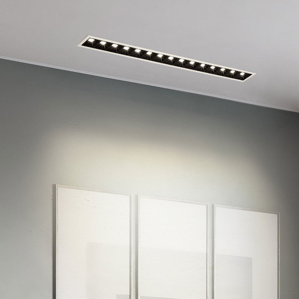 Faretto Lineare LED in Alluminio Minimalista Moderno da Soffitto