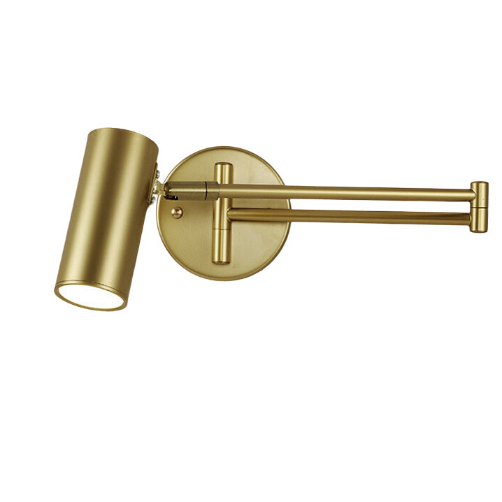 Applique da Parete a Luce Singola con Polo Telescopico Pieghevole in Stile Nordic Minimalist
