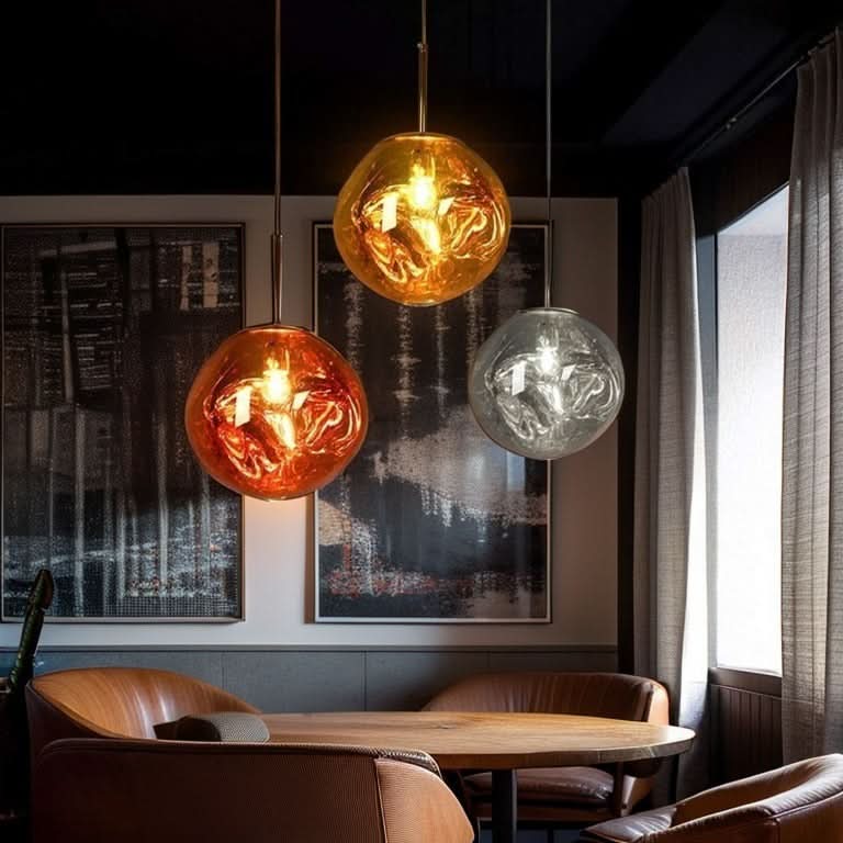 Glarefusion Chic Lampada a Sospensione in Vetro Fuso