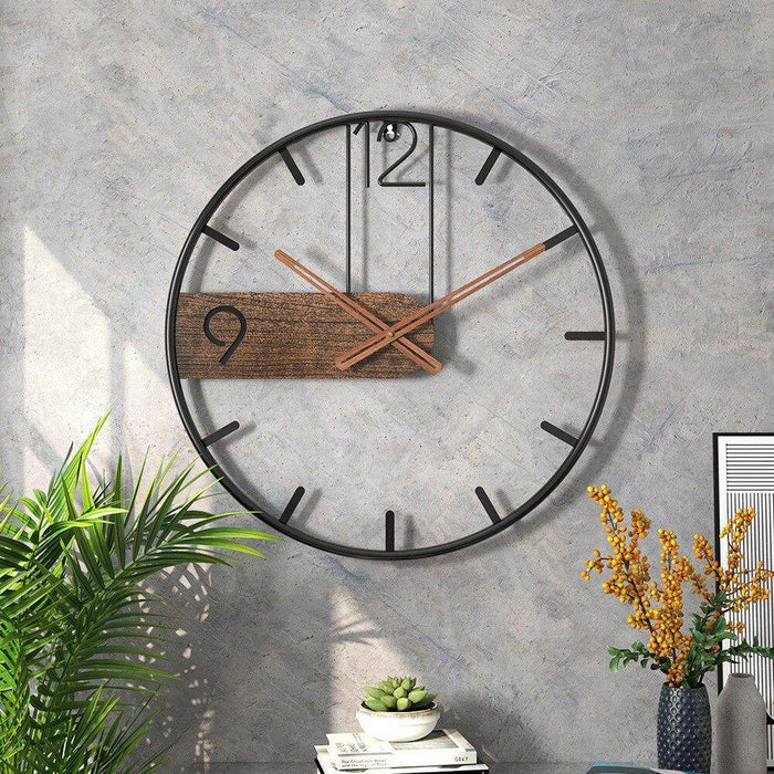 TimeMaster - Orologio da parete moderno con movimento al quarzo silenzioso