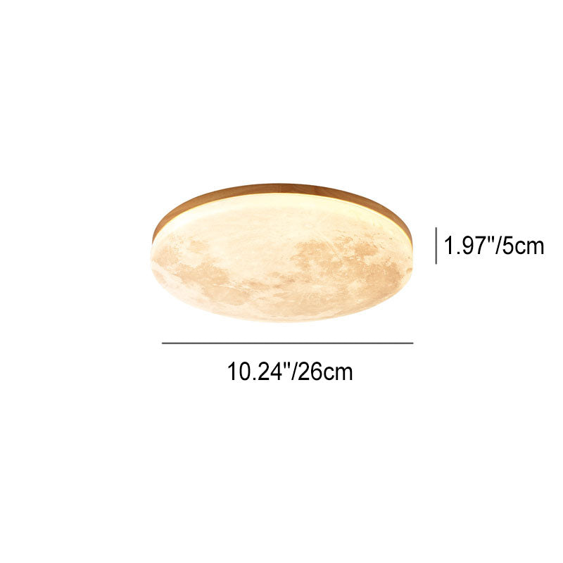 Moderna Luce da Soffitto LED a Incasso Rotonda in PVC Acrilico Minimalista per Soggiorno