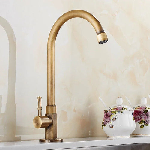 ClearFlow - Rubinetto per lavabo monocomando con design a foro singolo