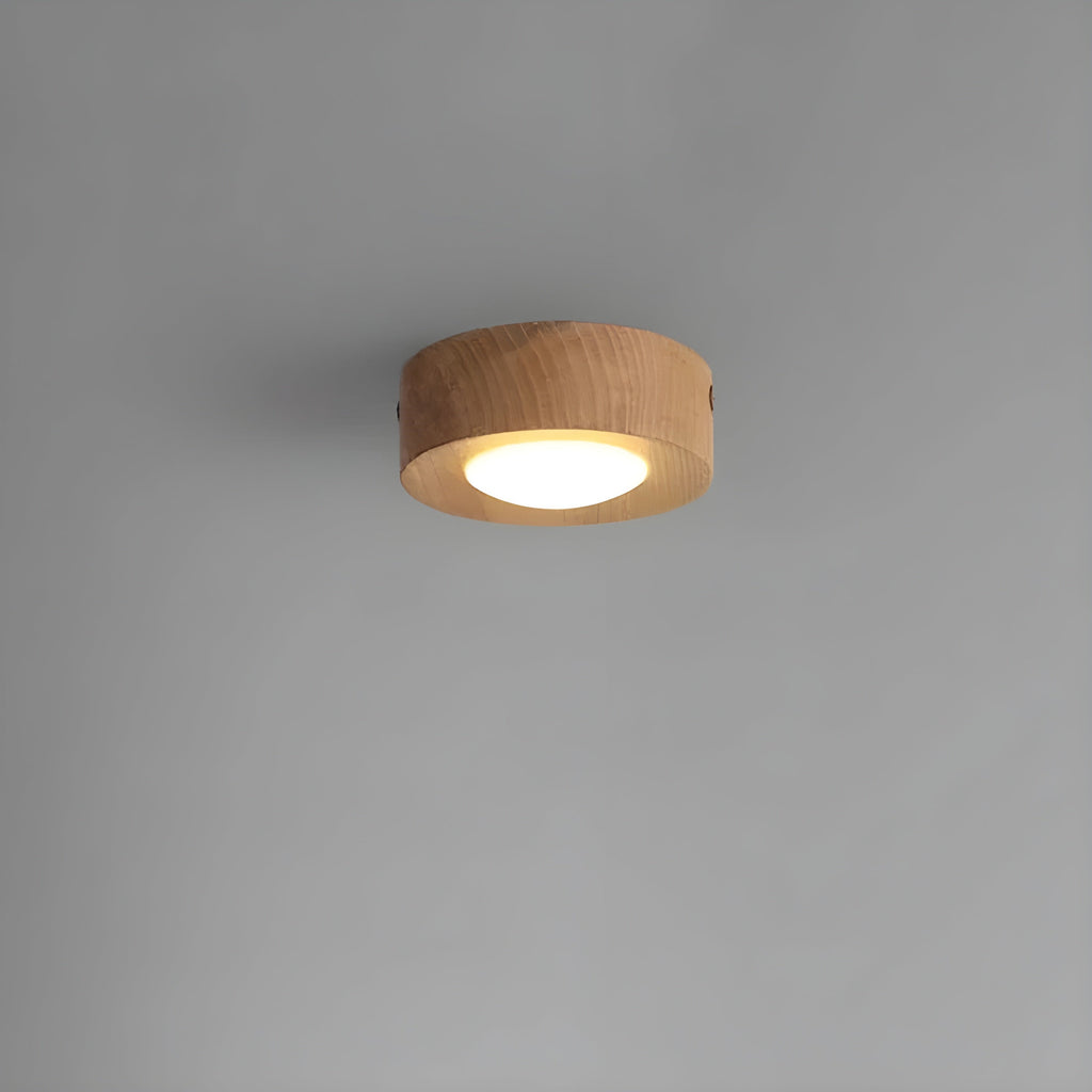 WalnutLume Light – Moderno lampadario a LED in legno di noce
