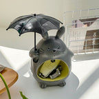 AuraTotor – Statua Decorativa a Forma di Totoro con Design per Riporre