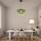 Lampada a Sospensione in Vetro Stile Bauhaus