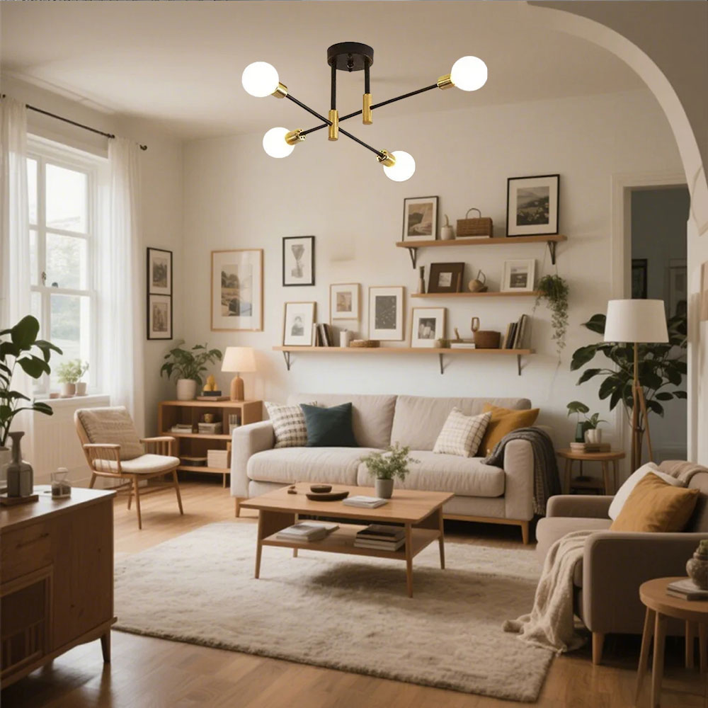 Lampada da soffitto LED moderna e chic