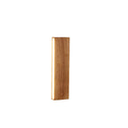 Lampada da parete LED a striscia in legno massello semplice