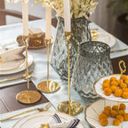 CandleMate - Set di 3 portacande per decorazione da tavolo