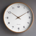 Orologio da parete in legno Claryo Design minimalista