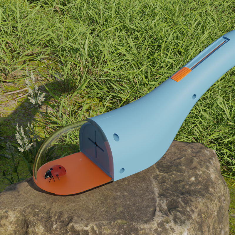 BugCatch – Cattura insetti con rilascio rapido e design compatto