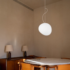Lampada a Sospensione Nordic White Pebble