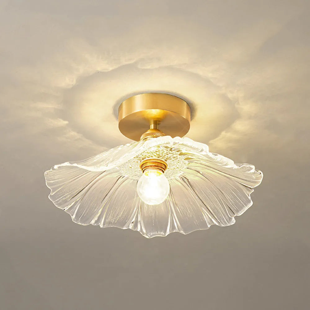 Lampada a Soffitto/Pendenti Calia Flower in Vetro