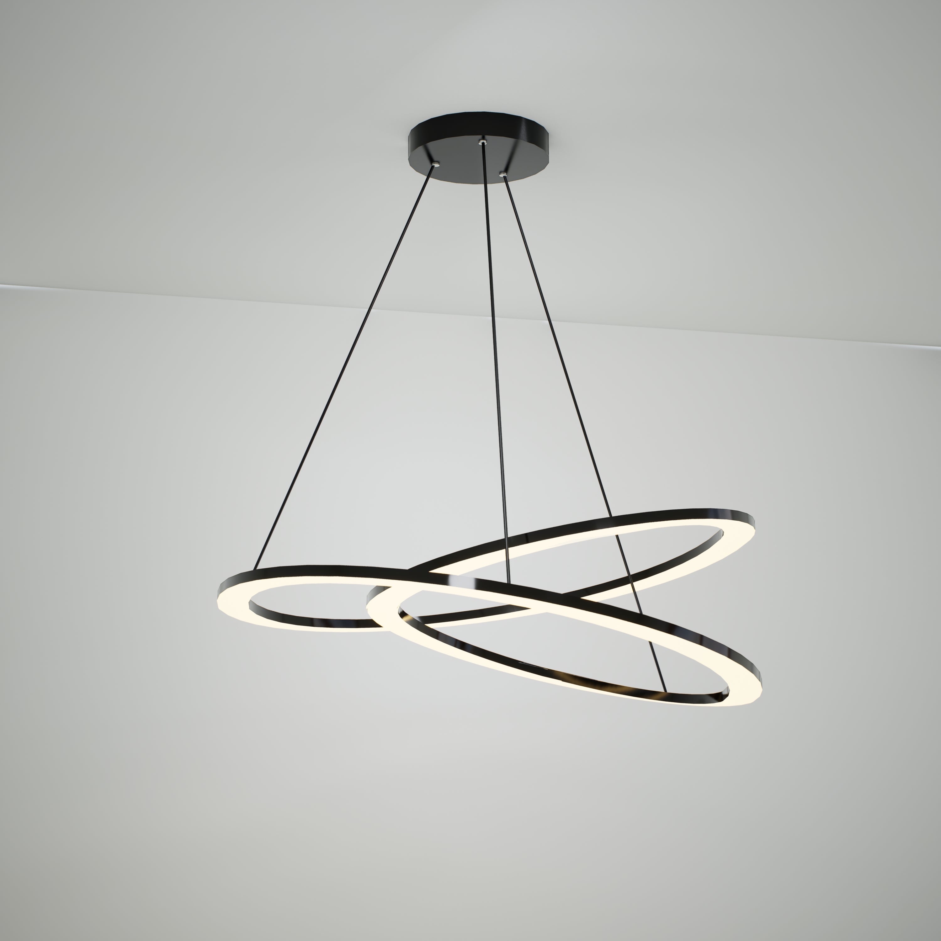 Pendente LED a Loop Circolare