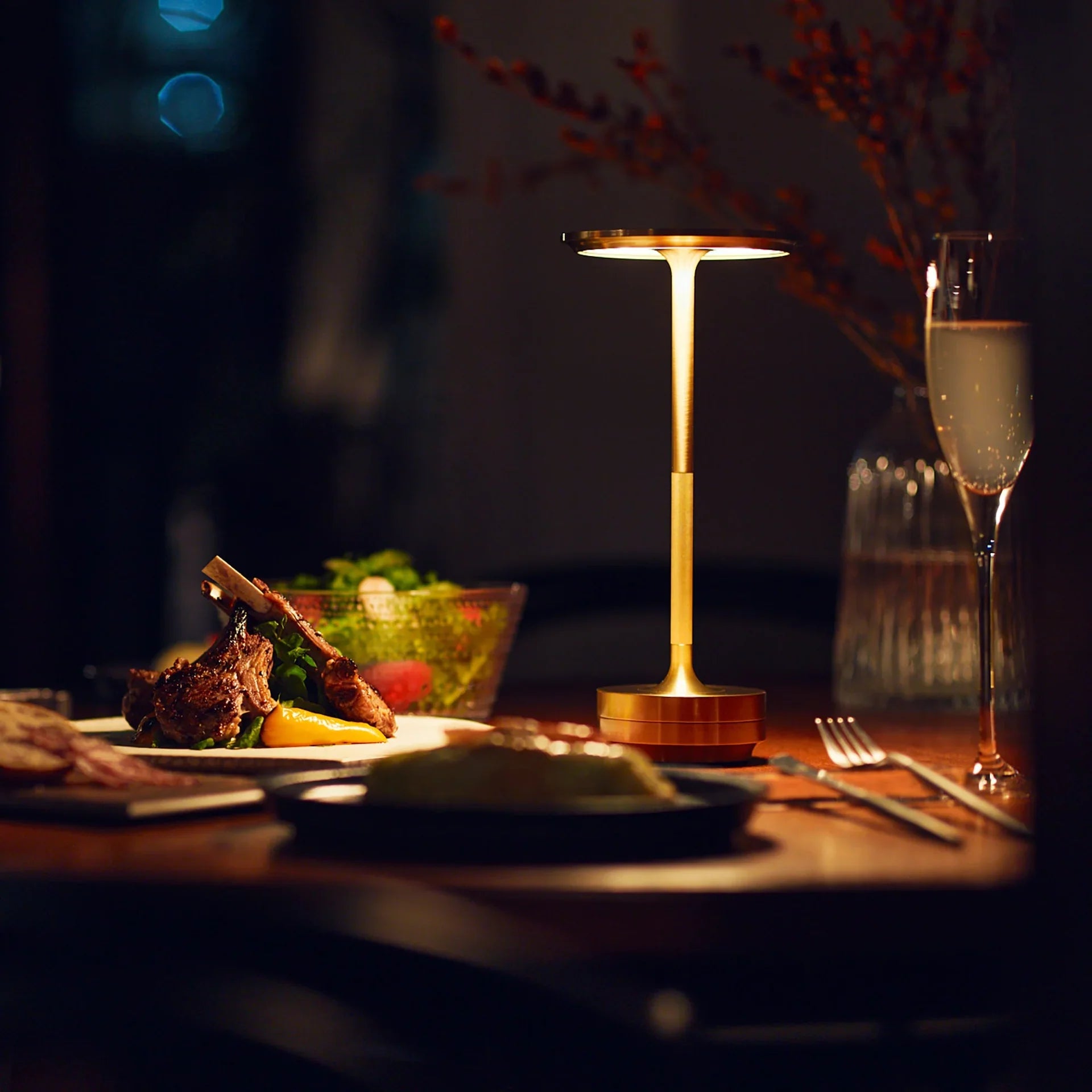 OCS - Lampada da Tavolo Wireless di Lusso - Illuminazione a LED