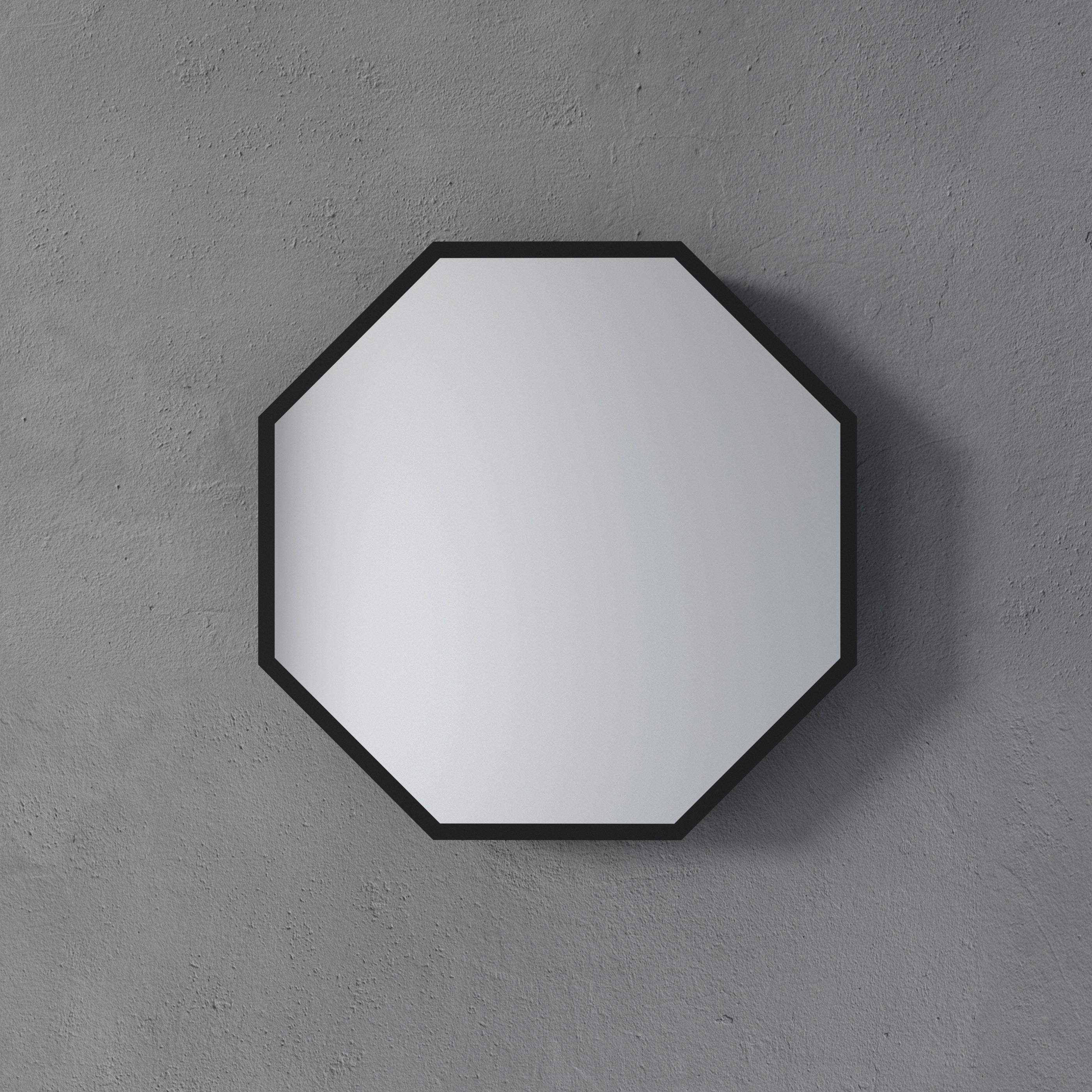 Specchio Luminoso Ottagonale 3D