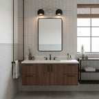 Applique da Parete in Ottone Chroma Dome per Bagno Moderno
